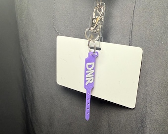3D printed DNR band badge buddy/charm. Use code 3DFORFREE1 for free shipping when you purchase 2 or more items.