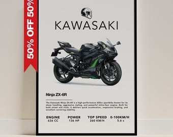 Purge Graphic Kit for ZX-6R 2007-2008 Motorcycle Decals Graphics
