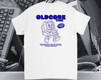 コアメモリTシャツ｜ユニセックスTシャツ｜グラフィックTシャツ｜レトロコンピューターデザイン｜ヴィンテージテックTシャツ｜美的｜ギークギフト