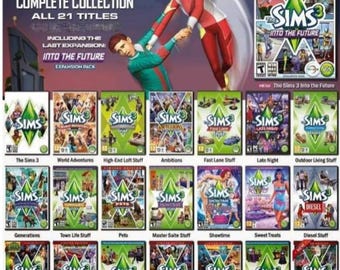 De Sims 3 Complete Collection: inclusief alle uitbreidingen, DLC's en bonuspakketten voor pc
