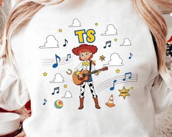 Toy Story Jessie Cowgirl Western PNG, Coquette Jessie Shirt, Disneyland Toy Story Design For Shirt, Mug, Tote Bag and Glass Can