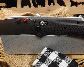 Benchmade Custom 565-1 Freek Mini fibra de carbono