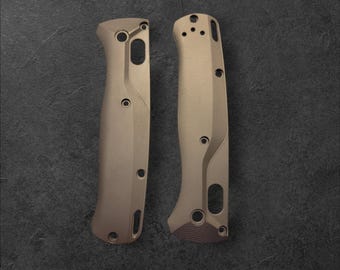 Cachas de titanio para Benchmade 535 Bugout
