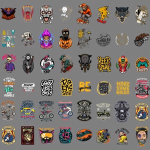 3900+ original product designs, including clothing and T-shirt prints, clip art, digital files, and mug stickers.