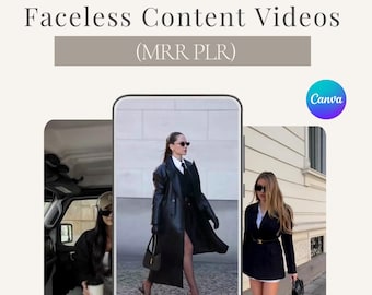 Banco de vídeos de chicas de moda: más de 1000 vídeos de contenido anónimo para TikTok (MRR PLR)