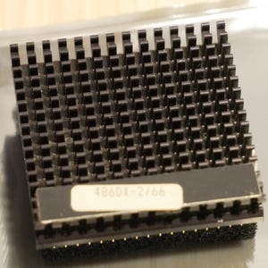 Intel i486DX2 66MHZ 80486DX2 CPU Processor Tested & Working with Heatsink 16