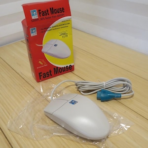 Vintage A4TECH OK-720 Serial Fast Ball Mouse Windows 95 98 Me 2000 XP