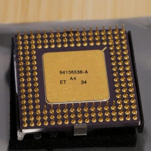 Intel i486DX2 66MHZ 80486DX2 CPU Processor Tested & Working with Heatsink 40