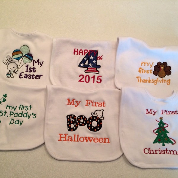 Holiday Bibs