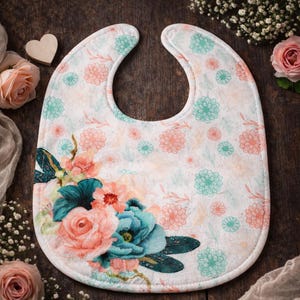 Floral Baby Bib