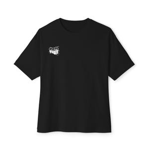 Camiseta "Pensar demasiado no resuelve nada" / Camiseta holgada de corte recto