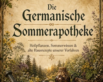 Det germanska sommarapoteket – Digital örtbok i PDF-format med sommarörter och uråldrig naturlig kunskap