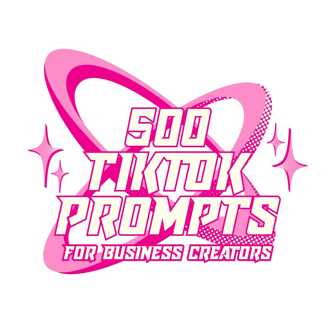 500 Tiktok Prompts for Business Creators - Etsy