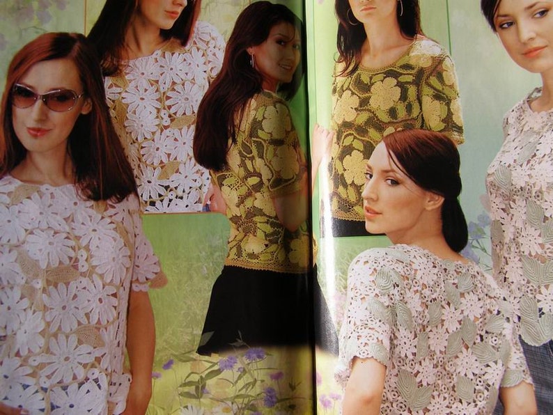 Crochet Patterns Magazine DUPLET 60 Summer Issue Dress Top Etsy