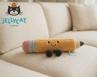 Jellycat Amuseable Pencil Plush – Kawaii Desk Decor Soft Toy (21cm)