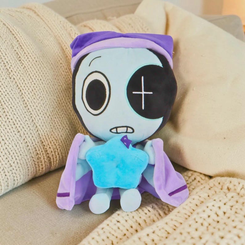 Dandy's World Astro Plush – 35cm Soft Stuffed Toy, Game Collectible Doll image 2