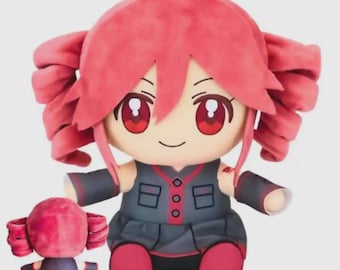 Kasane Teto Inspired Plush Doll – Anime Collectible Toy, Kawaii Character Merch