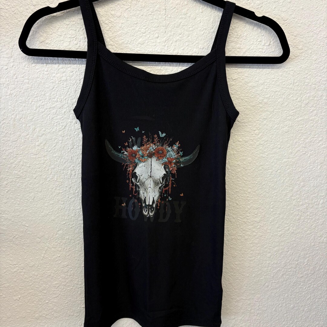 Black Xs Howdy Tank - Etsy