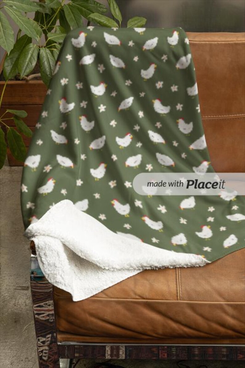 Farmhouse Chicken Seamless Pattern - Etsy