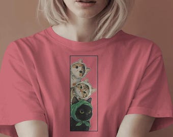 Comfort Colors 1717 Cherry Graphic Tee, Vintage Fruit Cotton T-shirt