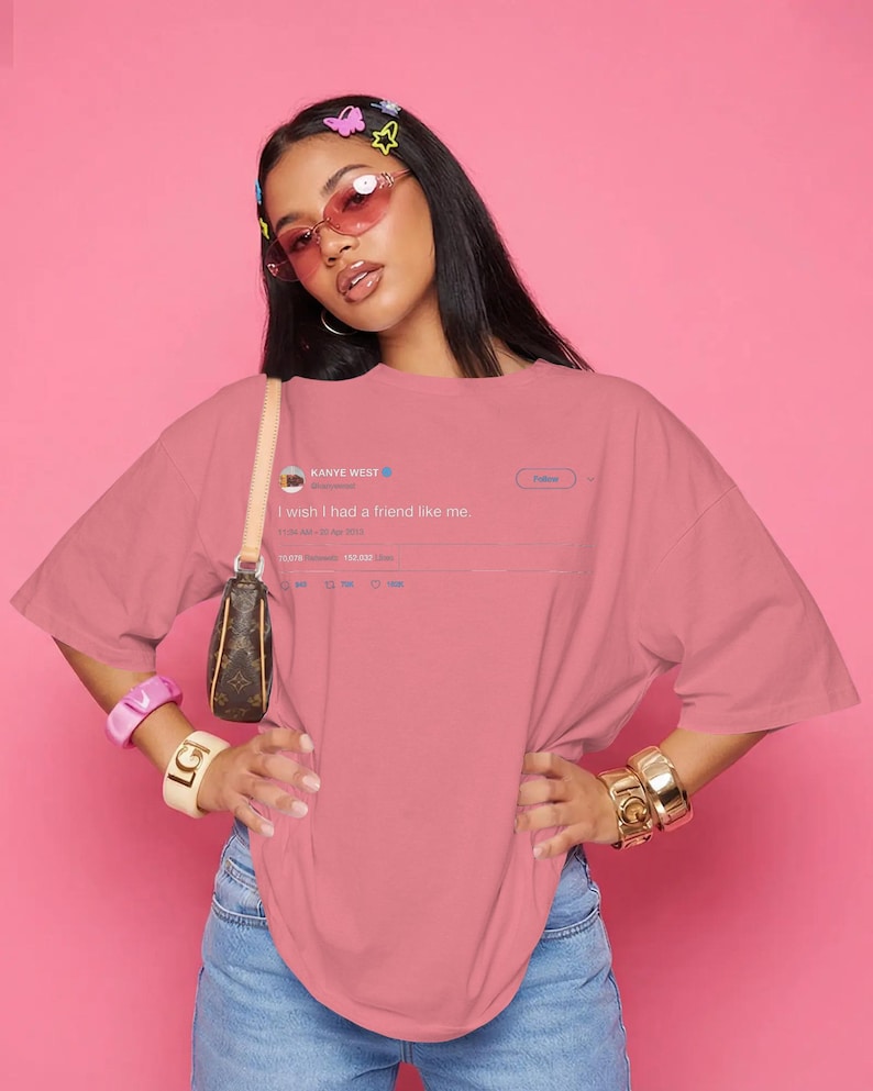 Kanye West Tweet Shirt, Comfort Colors 1717, Funny Quote Tee immagine 2