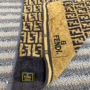 Fendi Bath Towel - Etsy