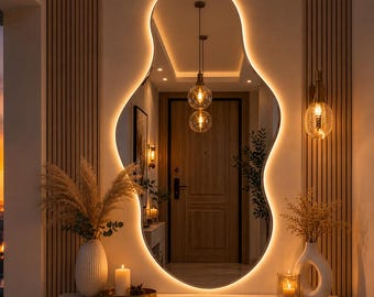 Organic Modern Mirror & Slatted Console Table Plan (Digital Download)