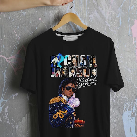 Michael Jackson PNG Graphic Tee Design (Digital Download)
