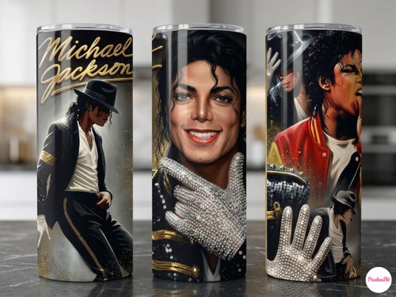 Pop Singer Tumbler Wrap PNG: Sublimation Design (Digital Download)
