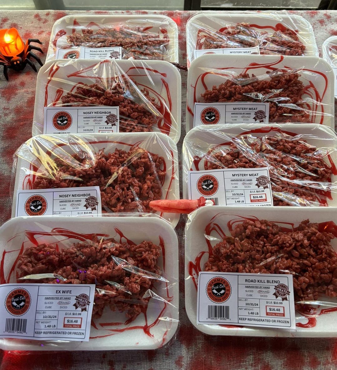 Meat Labels, Halloween Prank Printable! - Etsy