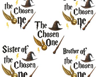 The Chosen One, Mommy, Daddy, Brother, Sister Of The Chosen One PNG, Family Theme, Chosen One Theme, PNG Sublimation, Digital File, Designs
