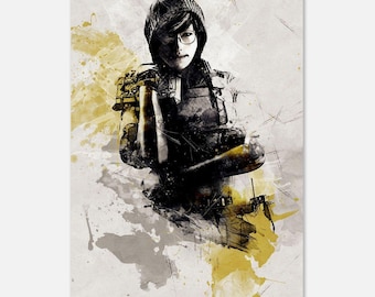 Póster de papel de Rainbow Six Siege Dokkobai