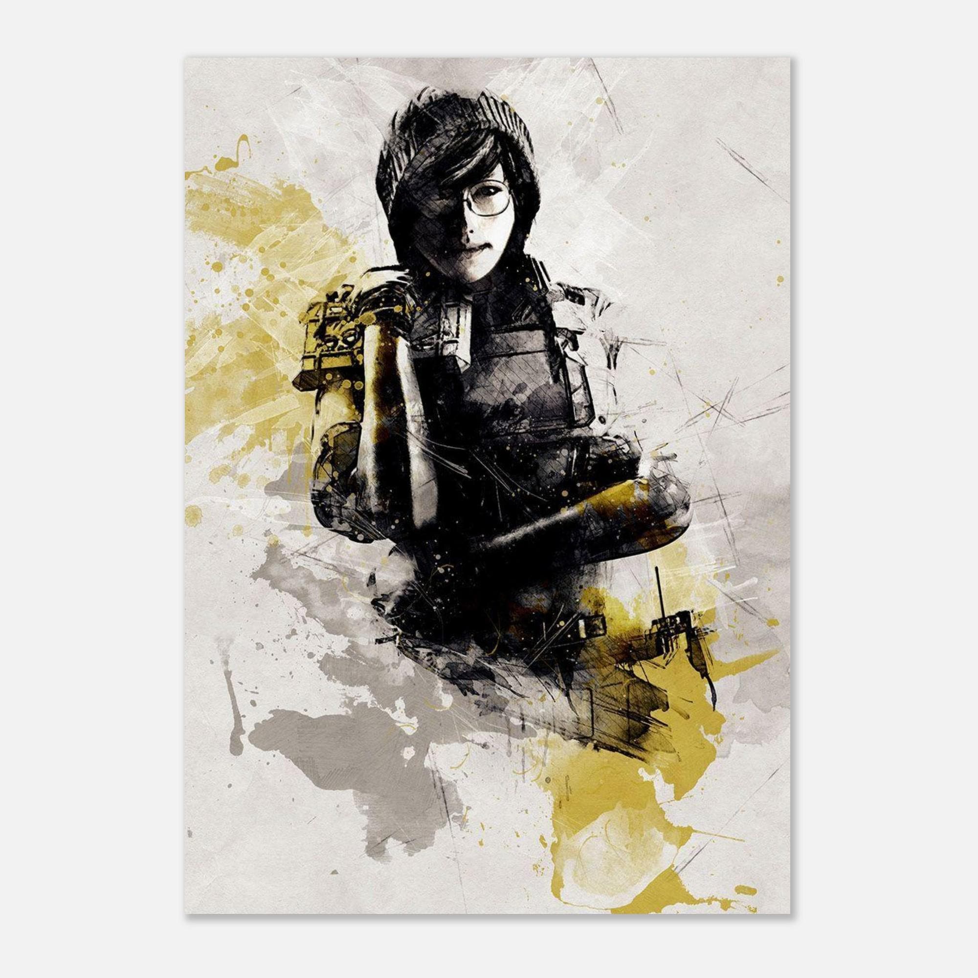 Rainbow Six Siege Vigil Retro Metal Poster Chic Retro Iron Painting