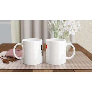 I Herz Kaid Rainbow Six Siege-White 11oz Keramikbecher Bild 2