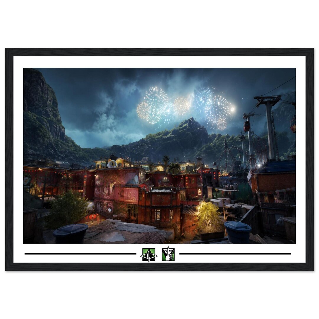 Rainbow Six Siege-favela Map Poster - Etsy