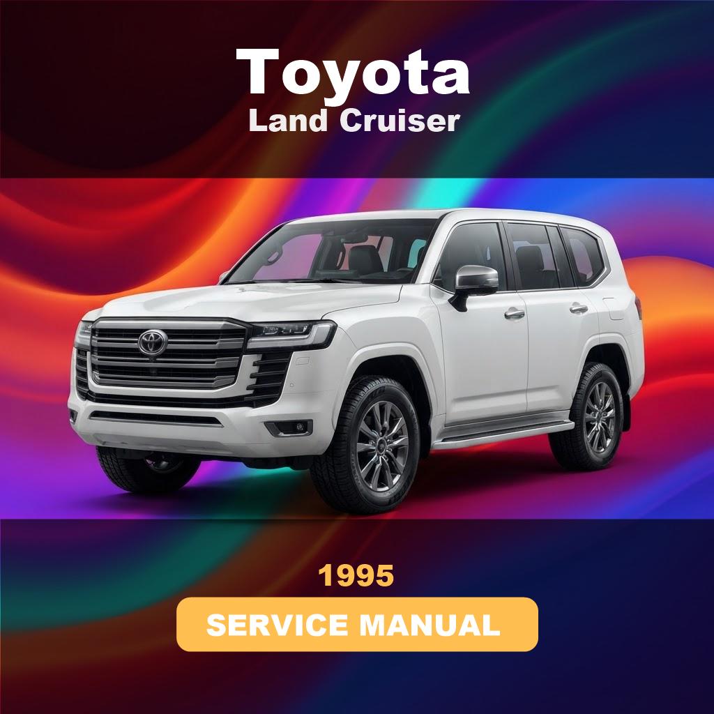 Toyota Land Cruiser Service Manual - Etsy