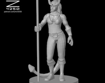 Tiefling Monk | Variants available | Physical mini | 3D Printed