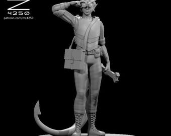 Tiefling Artificer | Variants available | Physical mini | 3D Printed