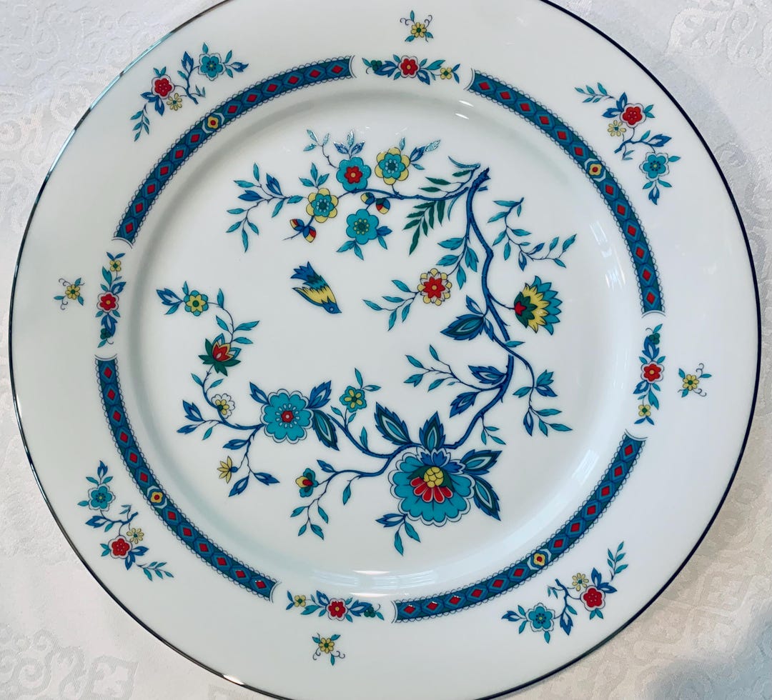 Noritake 'shangri-la' Pattern Porcelain Dinner Plate - Etsy