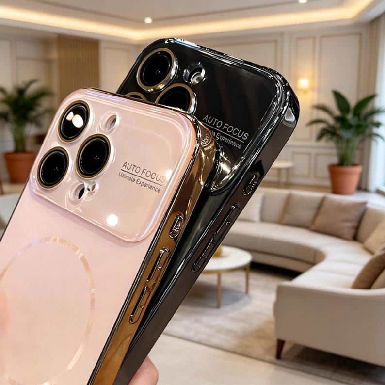 Magnetyczne etui tytanowe do iPhone'a 17 16 15 14 Pro Max | Matowa, twarda obudowa z osłoną obiektywu zdjęcie 4