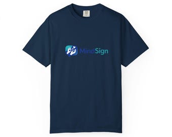 MindSign logo T-Shirt | speech therapy, communication logo