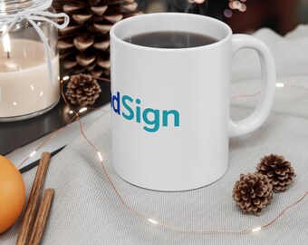 MindSign logo Mug | Ceramic Coffee Cup 11oz 15oz