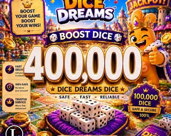 BOOST [400.000] DICE DREAMS! Sicher & Schnell