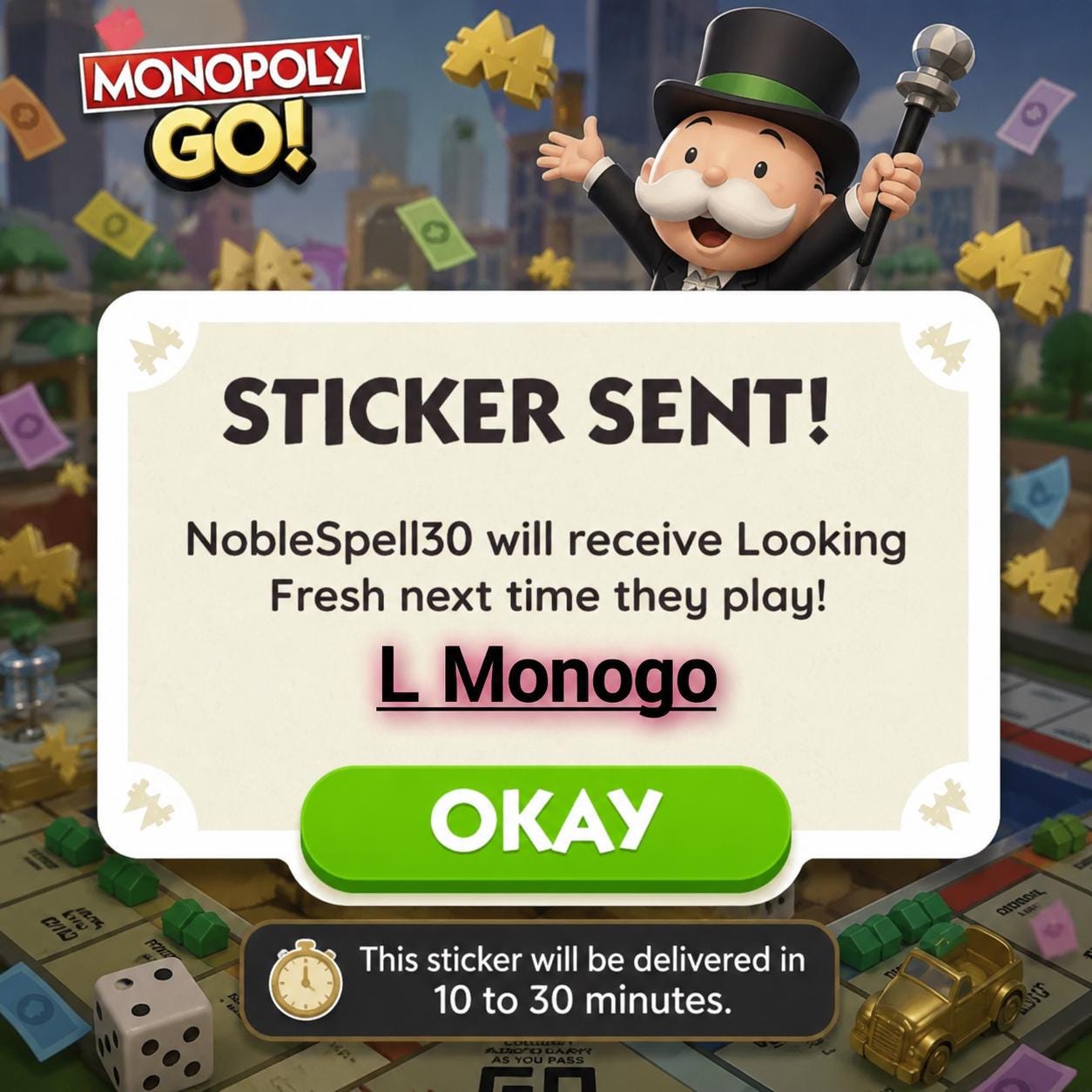 ALL STICKERS AVAILABLE for Monopoly Go! [fast & Safe] - Etsy