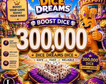 BOOST [300.000] DICE DREAMS! Sicher & Schnell