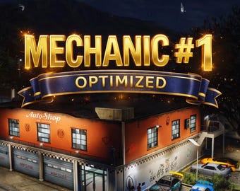 Mechanic Garage #1 – Fully Detailed & Optimized | MLO