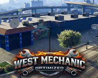 West Mechanic optimiert | Tuning-Werkstatt-Stil | Rollenspiel-Werkstatt