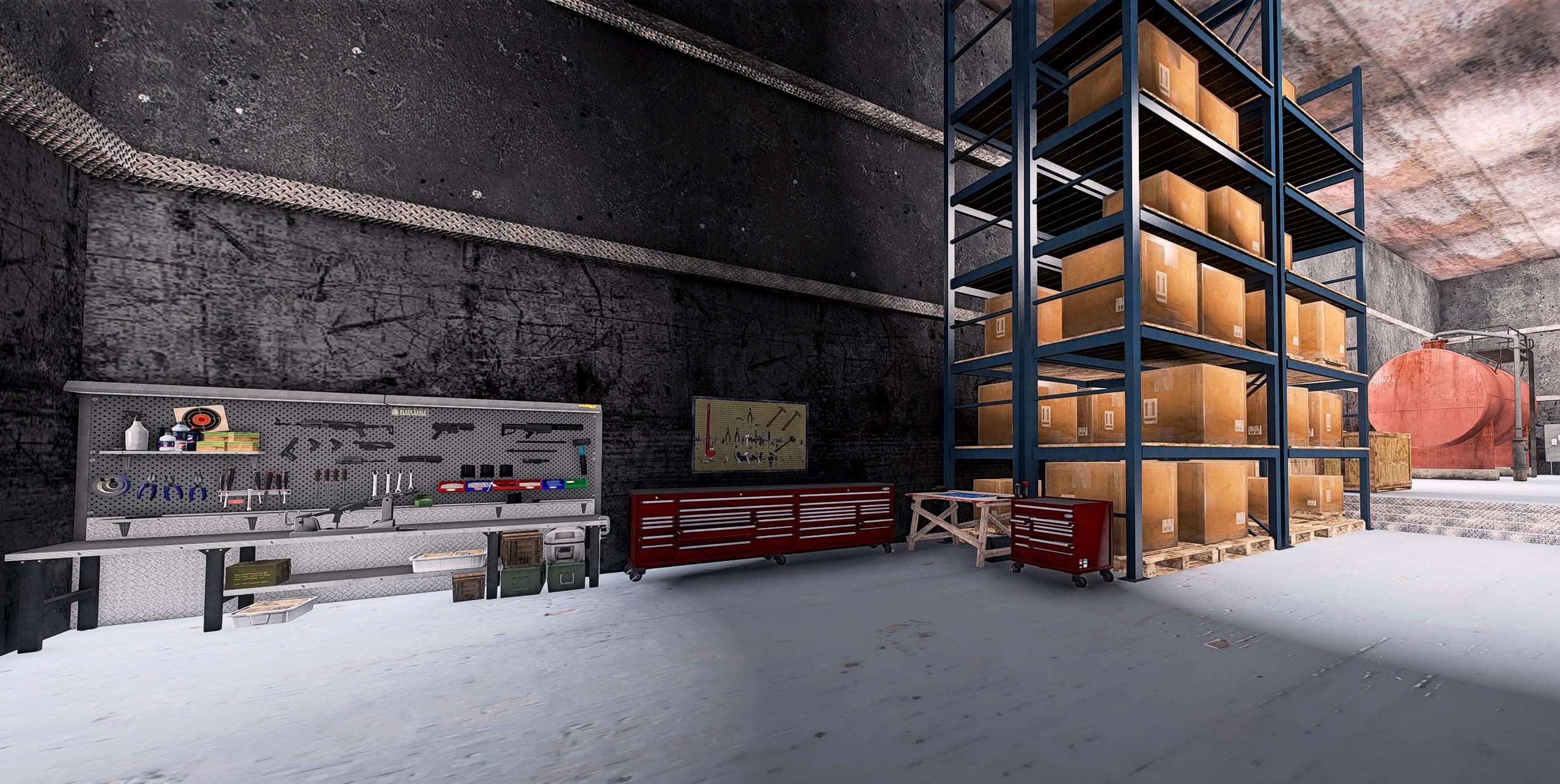 Secret Bunker Interior – Realistic Design | MLO - Etsy