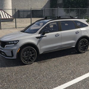 Debadged Premium SUV | Clean Design | Optimized High Detail Model