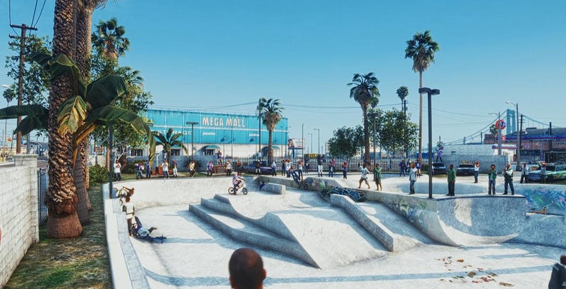 Fivem Skate Park Map | Skatepark MLO | Roleplay Location | Optimized ...